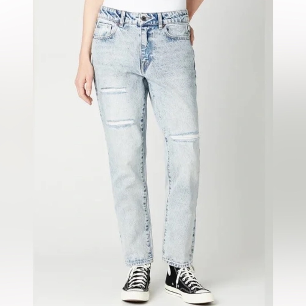 NWT Buffalo David Relaxed Madison Boy- Friend Women’s Jeans Size 28.(Indigo).